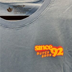 Dutch Bros Blue Tee - Size 2XL